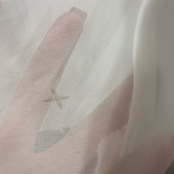 NWT David’s Bridal dress-soft white- size 10- long keyhole w/ beaded neck- - Picture 6 of 9